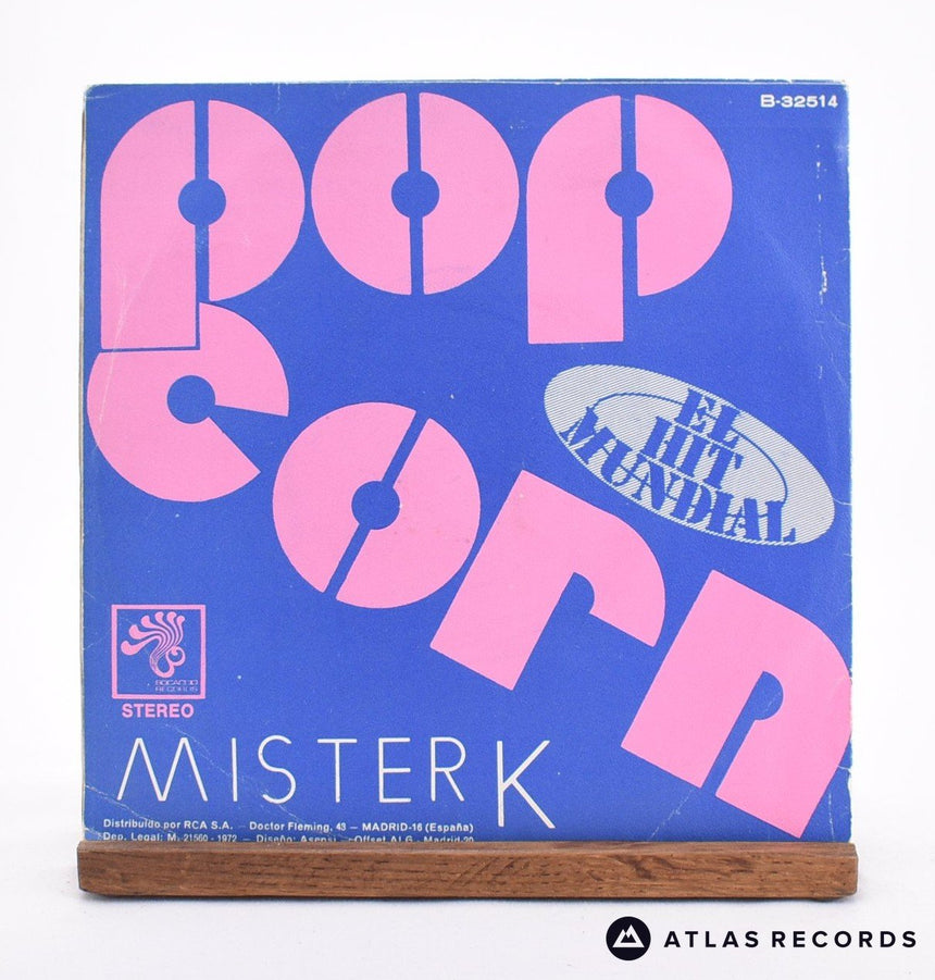Mister K - Pop Corn - 7" Vinyl Record - VG+/VG