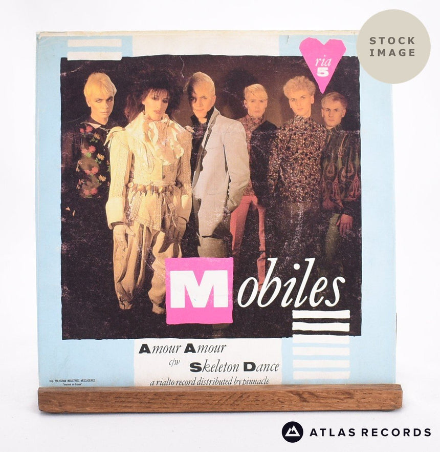 Mobiles Amour Amour 7" Vinyl Record - Reverse Of Sleeve