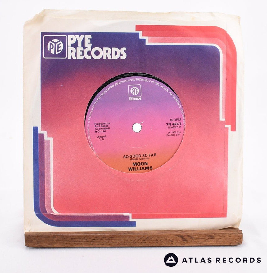 Moon Williams - Argentina Heroes (We're On Our Way) - Promo 7" Vinyl Record - EX/VG+