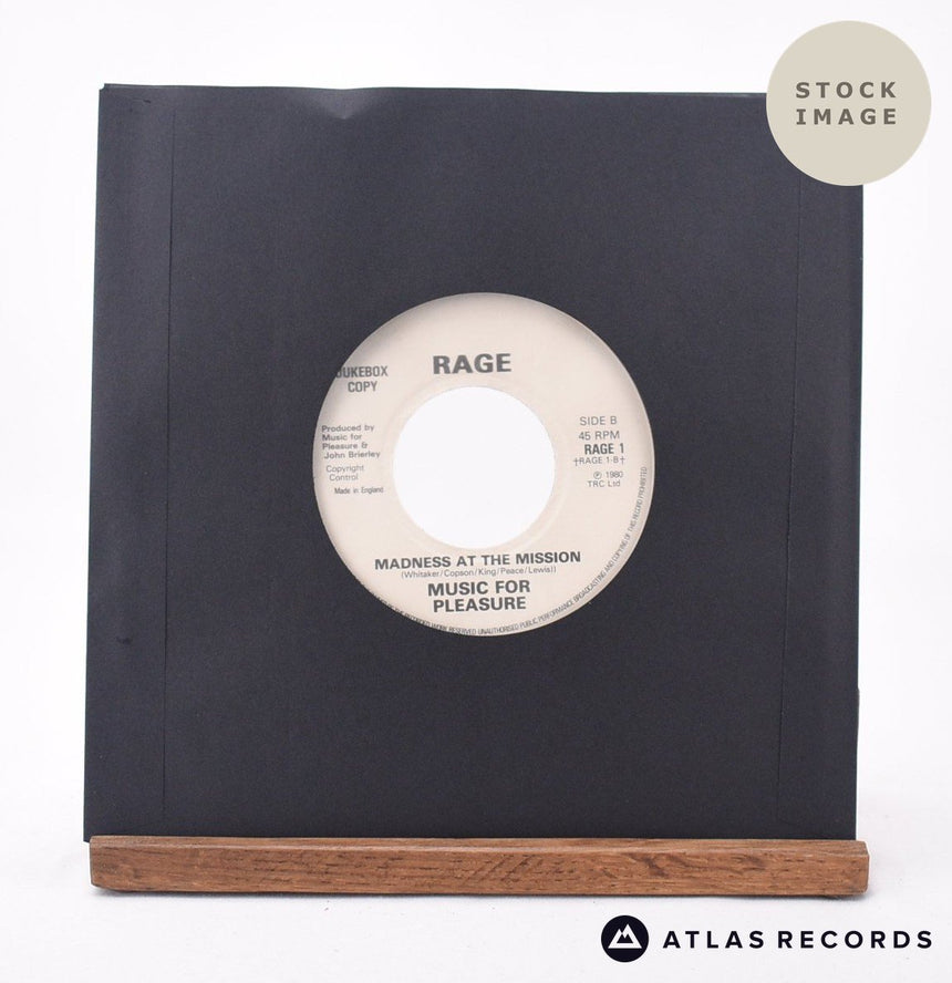 Music For Pleasure The Human Factor 7" Vinyl Record - Reverse Of Sleeve