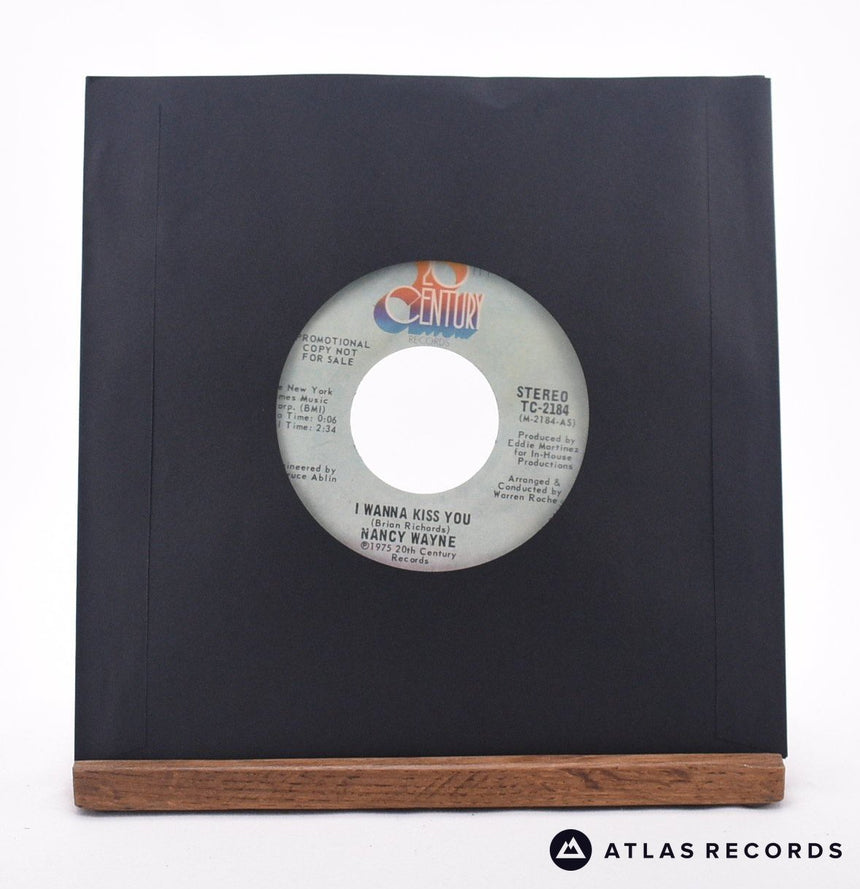 Nancy Wayne - I Wanna Kiss You - Promo 7" Vinyl Record - VG+
