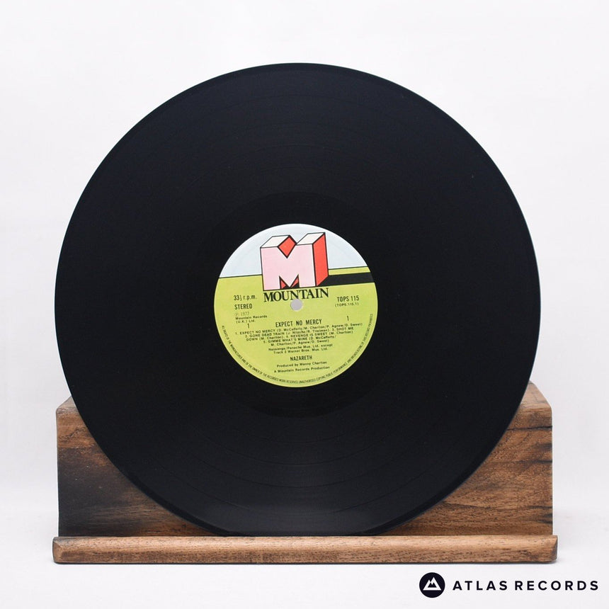 Nazareth - Expect No Mercy - Textured Sleeve LP Vinyl Record - EX/EX