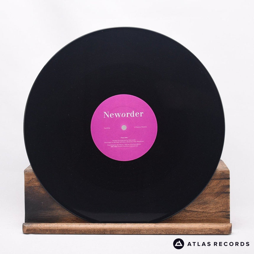 New Order - Fine Time - 12" Vinyl Record - EX/EX