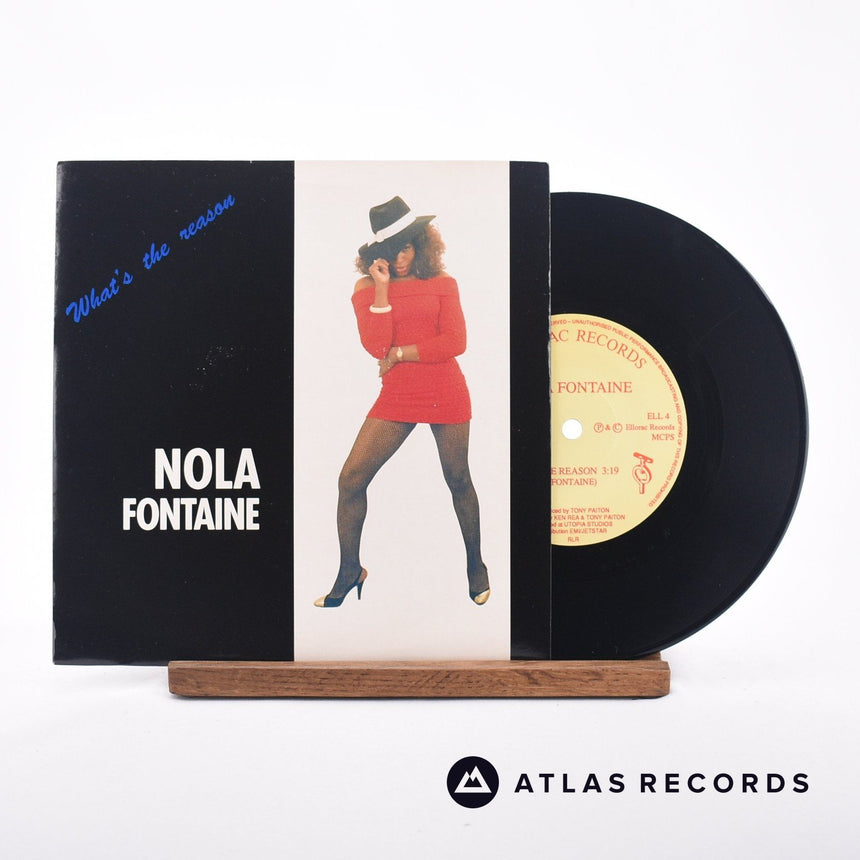 Nola Fontaine What's The Reason 7" Vinyl Record - Front Cover & Record