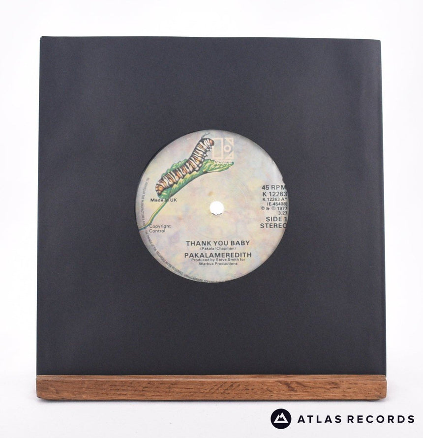 Pakalameredith Thank You Baby 7" Vinyl Record - In Sleeve