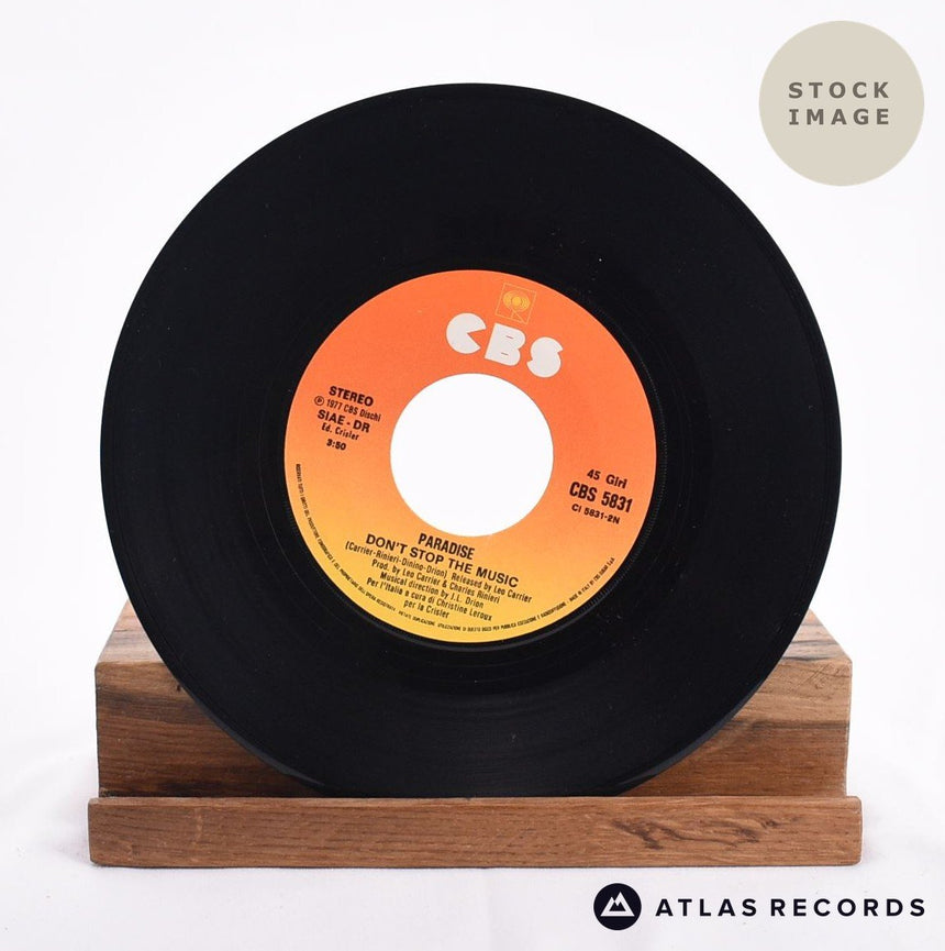 Paradise Back To America Vinyl Record - Record B Side