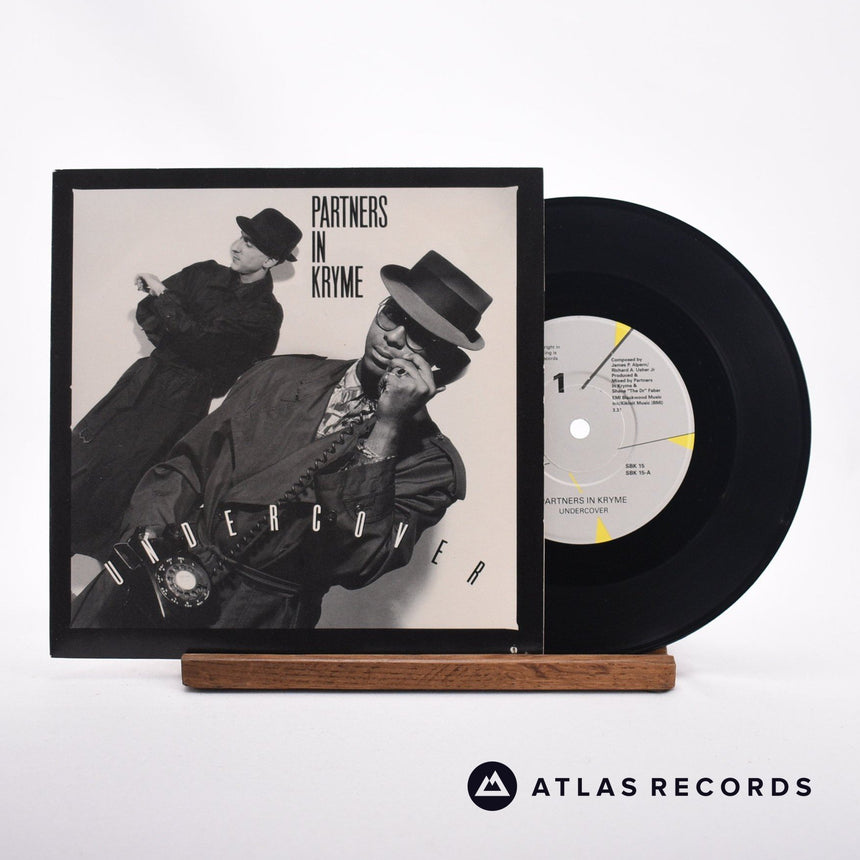 Partners In Kryme Undercover 7" Vinyl Record - Front Cover & Record