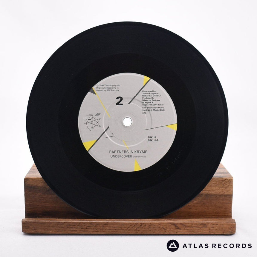 Partners In Kryme - Undercover - 7" Vinyl Record - EX/EX