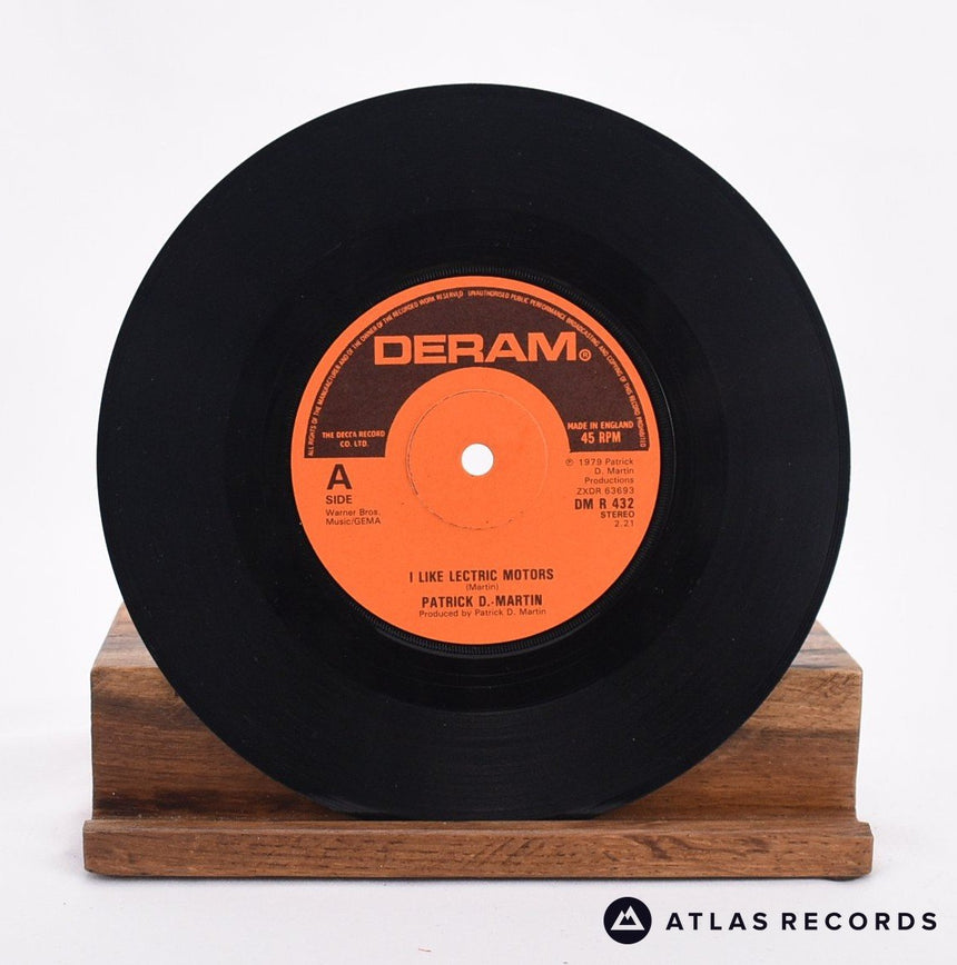 Patrick D. Martin - I Like 'Lectric Motors - 7" Vinyl Record - EX/VG+