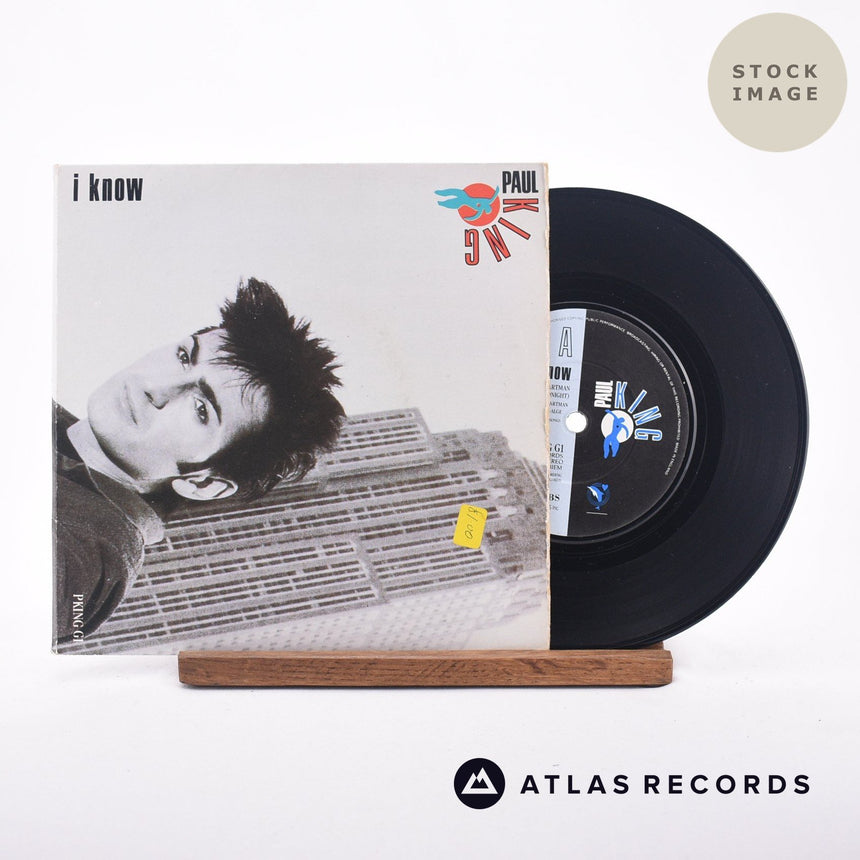 Paul King I Know 7" Vinyl Record - Sleeve & Record Side-By-Side