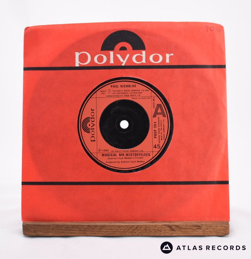 Paul Nicholas Magical Mr. Mistoffelees 7" Vinyl Record - In Sleeve