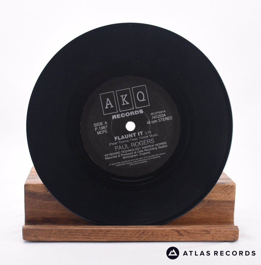 Paul Rogers - Flaunt It - 7" Vinyl Record - EX/EX