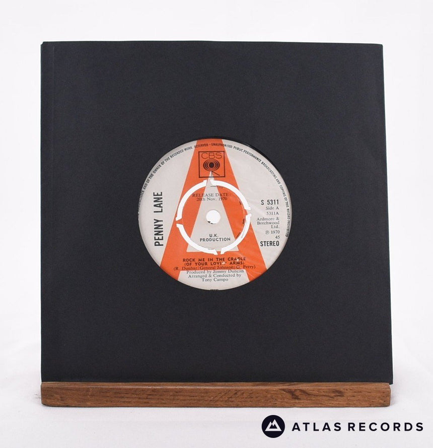 Penny Lane Rock Me In The Cradle (Of Your Lovin' Arms) 7" Vinyl Record - In Sleeve