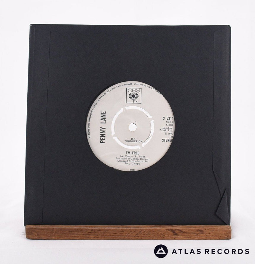 Penny Lane - Rock Me In The Cradle (Of Your Lovin' Arms) - Promo 7" Vinyl Record - VG+