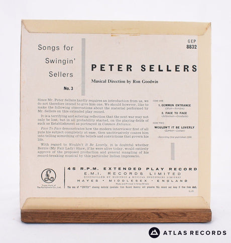 Peter Sellers - Songs For Swinging Sellers (No. 3) - 7" Vinyl Record - VG+/VG+