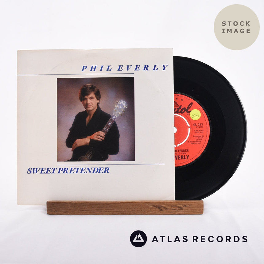 Phil Everly Sweet Pretender Vinyl Record - Sleeve & Record Side-By-Side