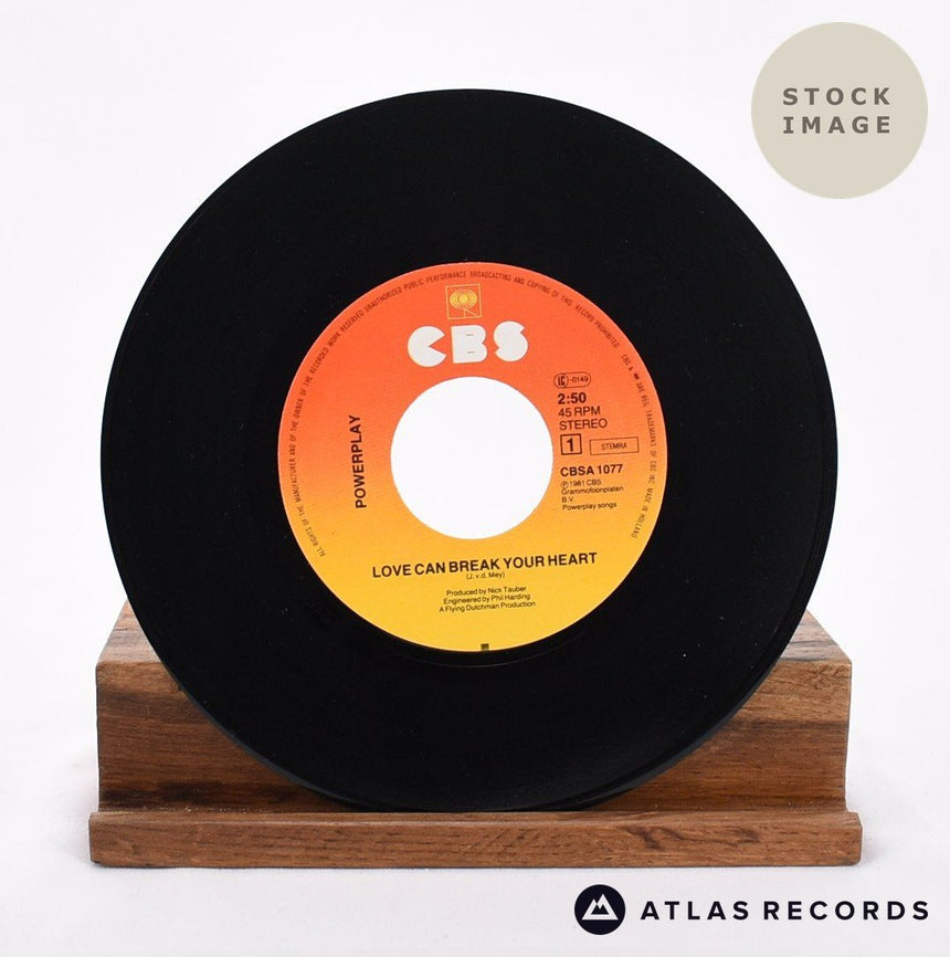 Powerplay Love Can Break Your Heart Vinyl Record - Record A Side