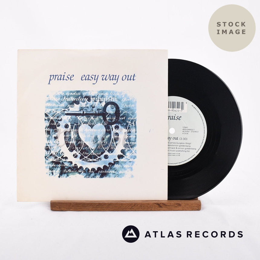 Praise Easy Way Out Vinyl Record - Sleeve & Record Side-By-Side