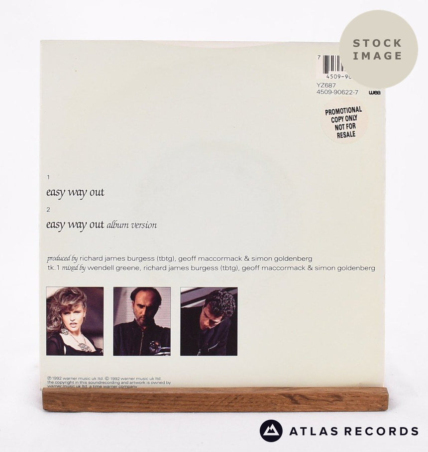 Praise Easy Way Out Vinyl Record - Reverse Of Sleeve