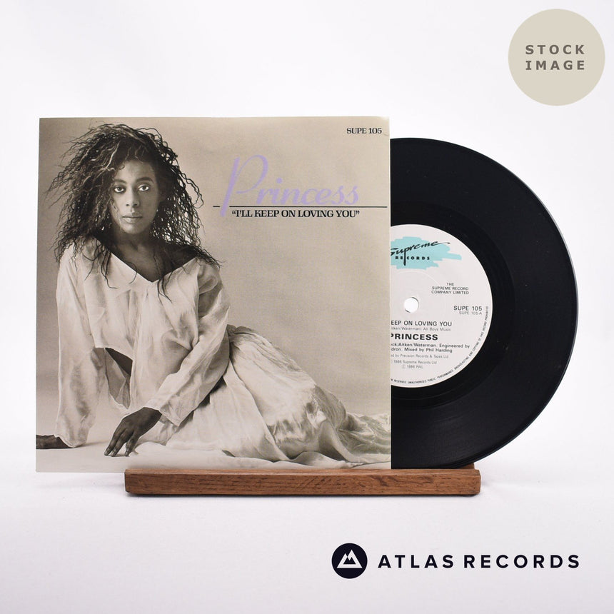 Princess I'll Keep On Loving You 7" Vinyl Record - Sleeve & Record Side-By-Side