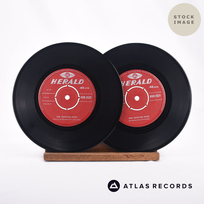 Ralph Carmichael The Restless Ones 2 x 7" Vinyl Record - Record B Side