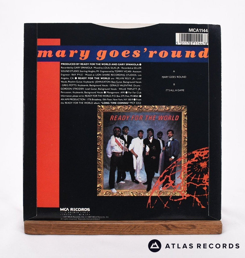 Ready For The World - Mary Goes 'Round - 7" Vinyl Record - EX/EX