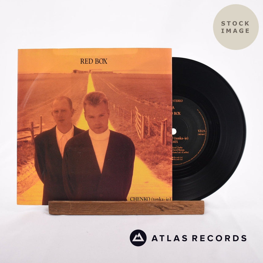 Red Box Chenko 1982 Vinyl Record - Sleeve & Record Side-By-Side