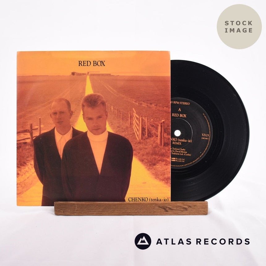 Red Box Chenko Vinyl Record - Sleeve & Record Side-By-Side