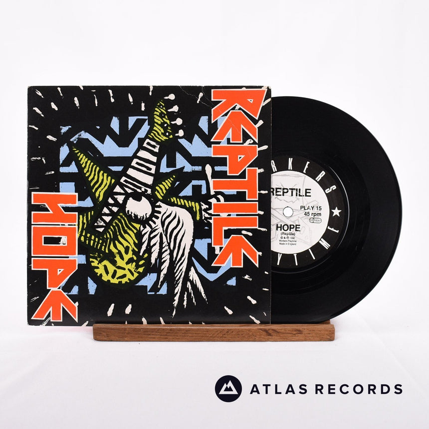 Reptile Hope 7" Vinyl Record - Front Cover & Record