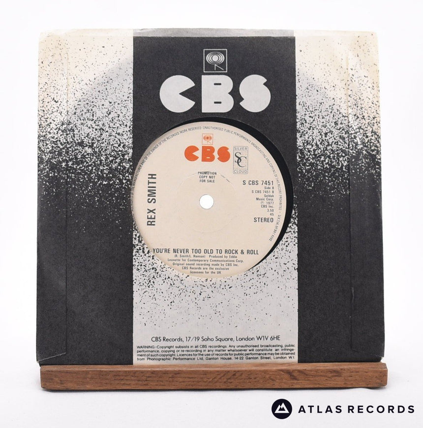 Rex Smith - You Take My Breath Away - Promo 7" Vinyl Record - EX/EX