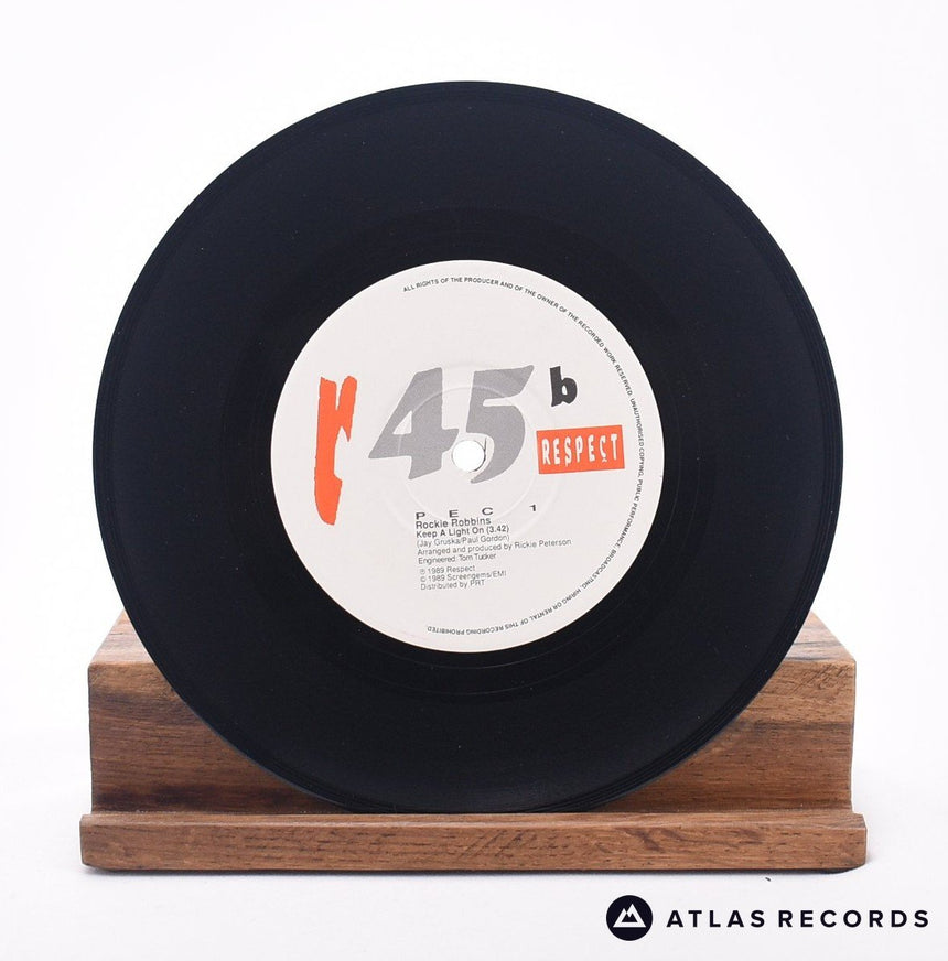 Rockie Robbins - Serious - 7" Vinyl Record - VG+/VG+