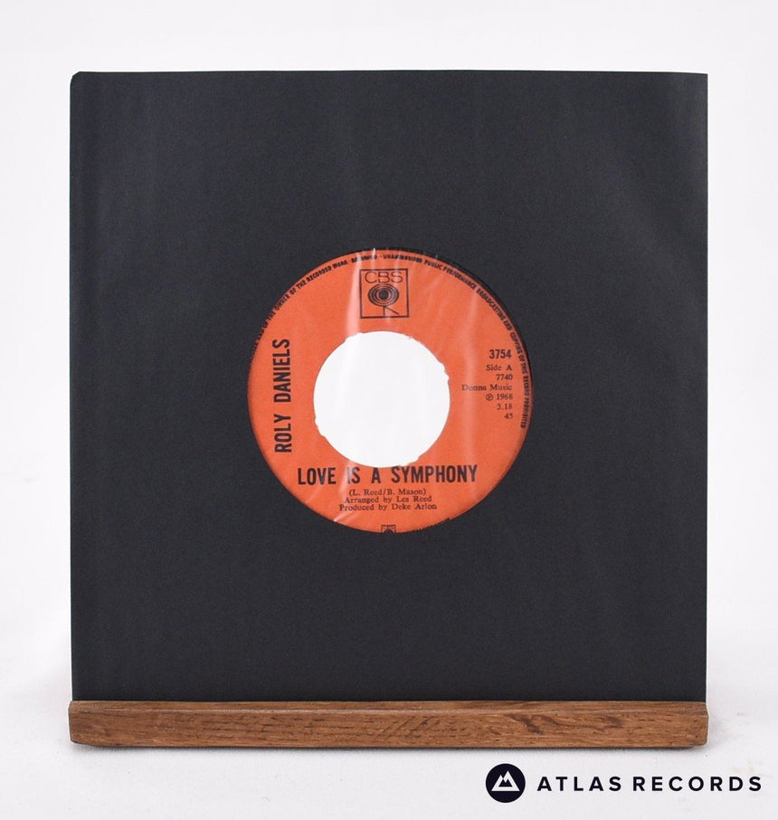Roly Daniels Love Is A Symphony 7" Vinyl Record - In Sleeve