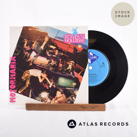 Roman Holliday Motormania Vinyl Record - Sleeve & Record Side-By-Side
