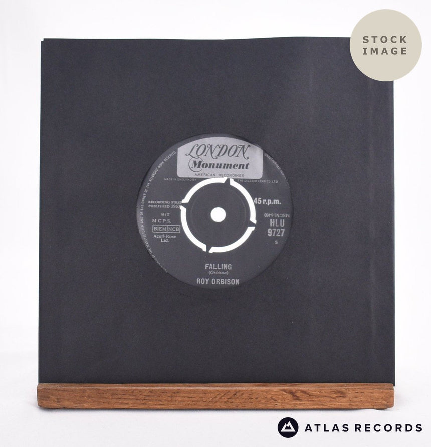 Roy Orbison Falling 7" Vinyl Record - Sleeve & Record Side-By-Side