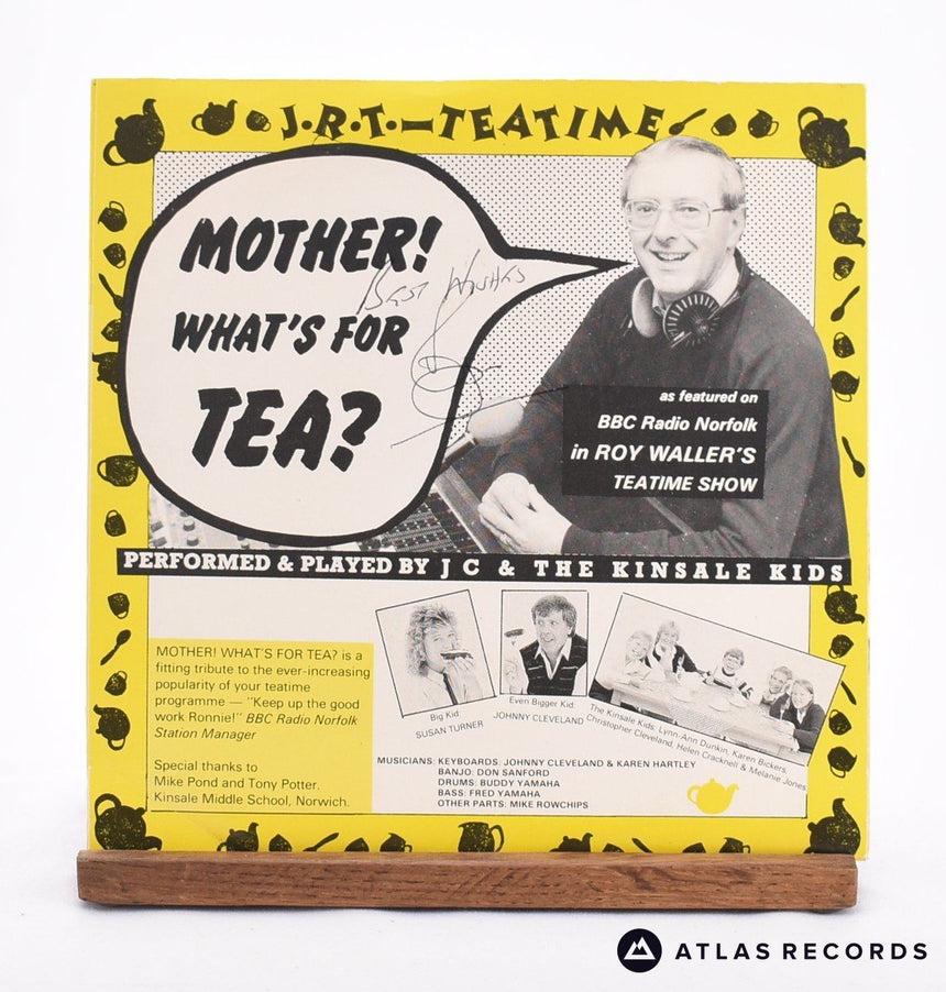 Roy Waller, Johnny Cleveland And The Kinsale Kids - Mother! What's For Tea? - 7" Vinyl Record - EX/VG+