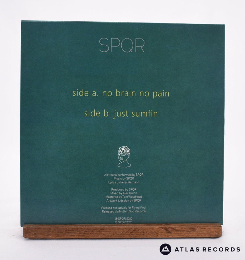 SPQR - No Brain No Pain - 7" Vinyl Record - NM/NM