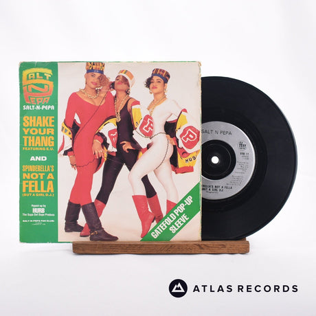Salt 'N' Pepa Shake Your Thang 7" Vinyl Record - Front Cover & Record