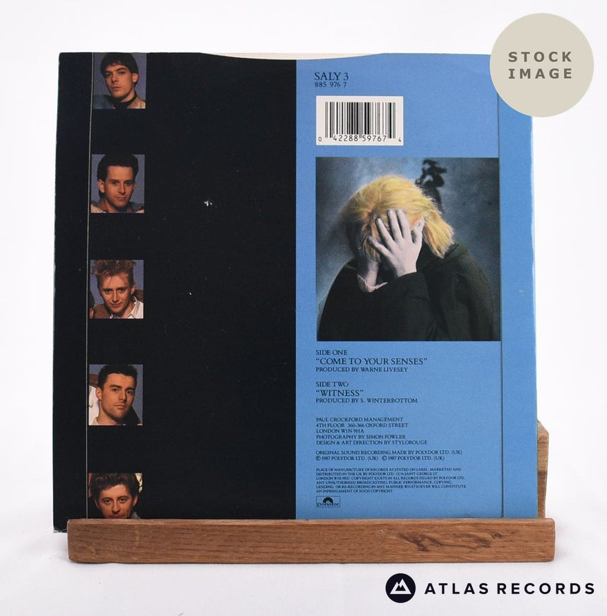 Salvation Sunday Come To Your Senses Vinyl Record - Reverse Of Sleeve