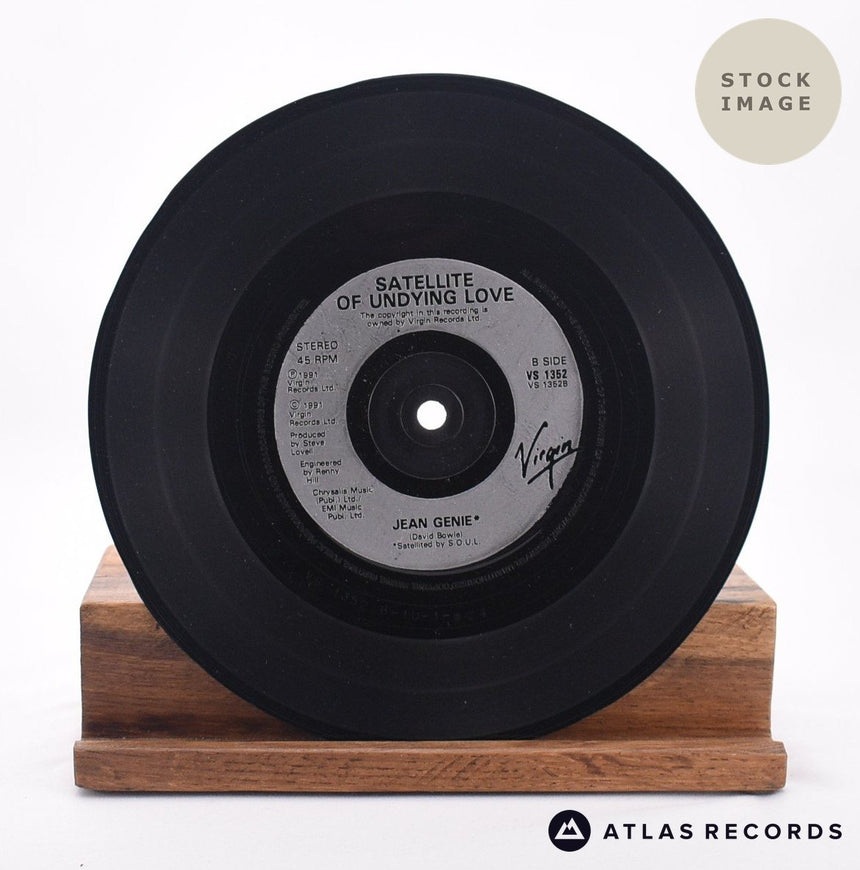 Satellite Of Undying Love Let's Do The Base Thing 7" Vinyl Record - Record B Side