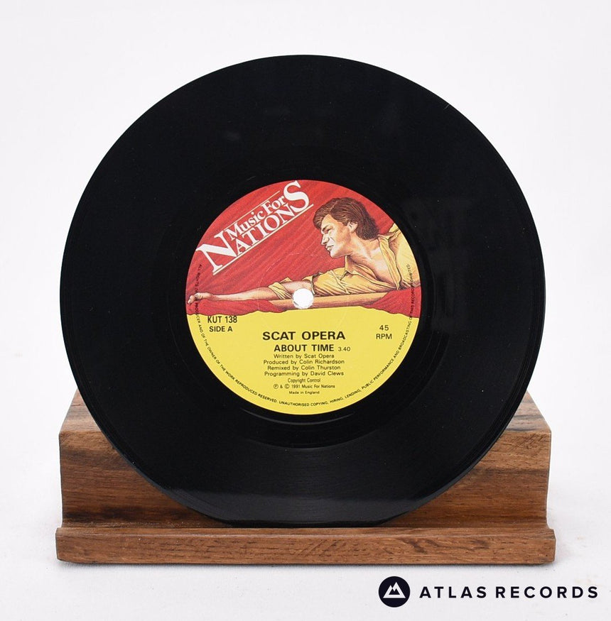 Scat Opera - About Time - 7" Vinyl Record - EX/NM