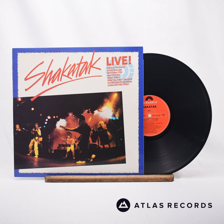 Shakatak Live! LP Vinyl Record - Front Cover & Record