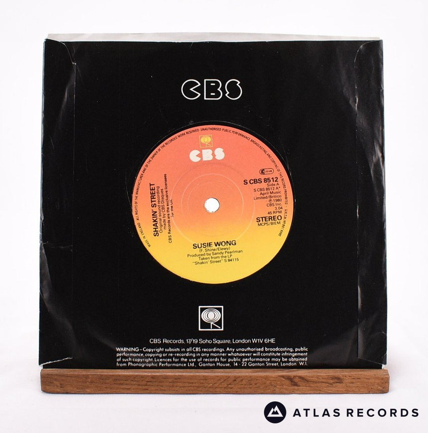 Shakin' Street - Suzie Wong - 7" Vinyl Record - EX/VG+