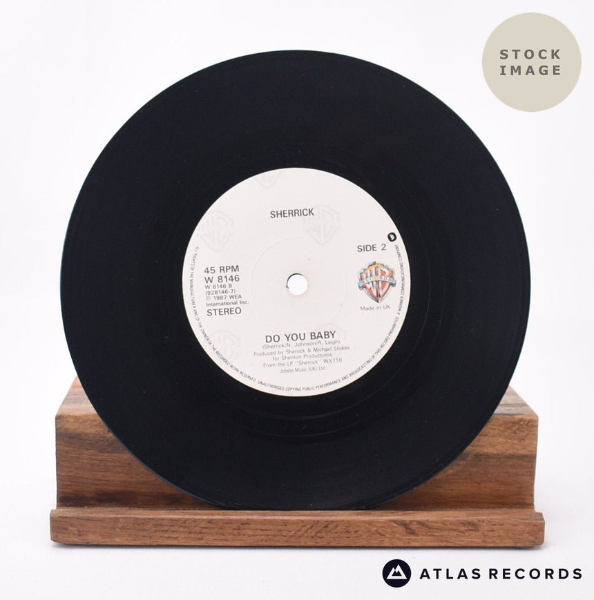 Sherrick Let's Be Lovers Tonight 7" Vinyl Record - Record B Side