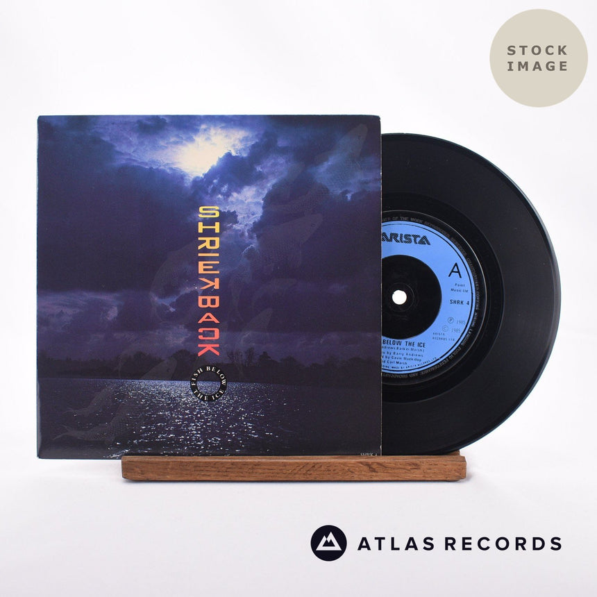 Shriekback Fish Below The Ice 7" Vinyl Record - Sleeve & Record Side-By-Side