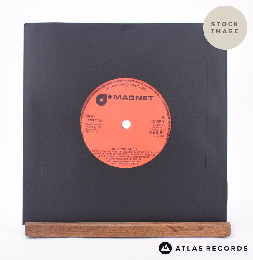 Silver Convention Everybody's Talking 'Bout Love 7" Vinyl Record - Reverse Of Sleeve