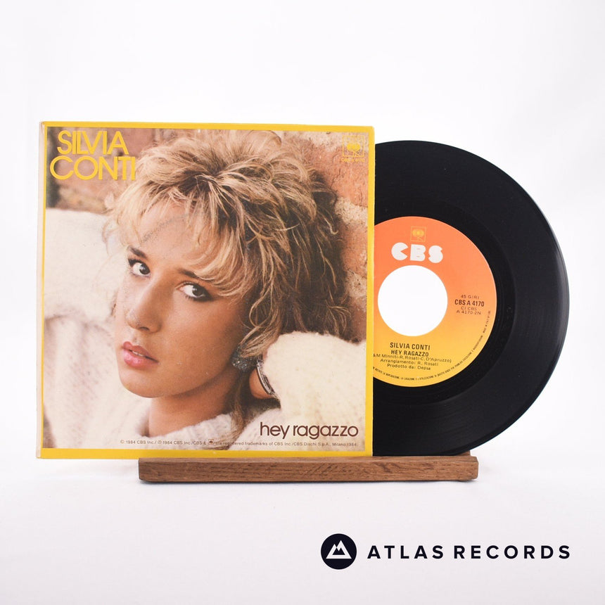 Silvia Conti Favola Triste 7" Vinyl Record - Front Cover & Record