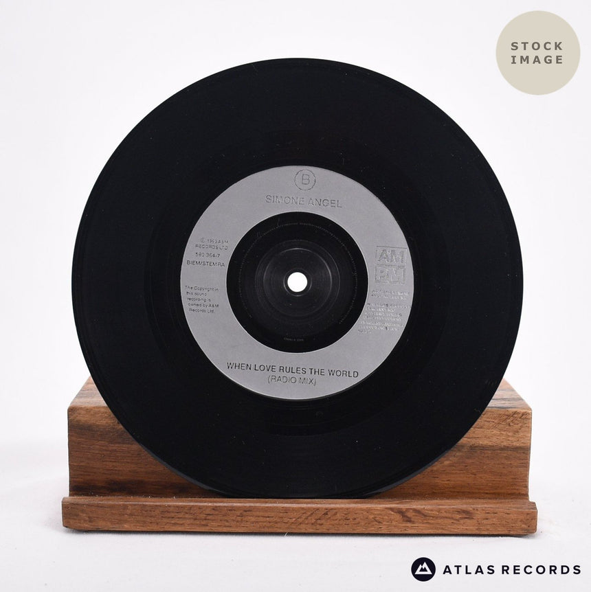 Simone Angel Let This Feeling Vinyl Record - Record B Side