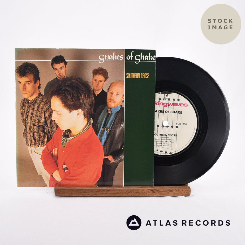 Snakes Of Shake Southern Cross Vinyl Record - Sleeve & Record Side-By-Side