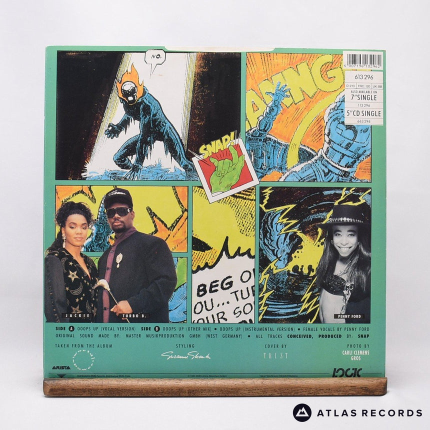 Snap! - Ooops Up - 12" Vinyl Record - EX/VG