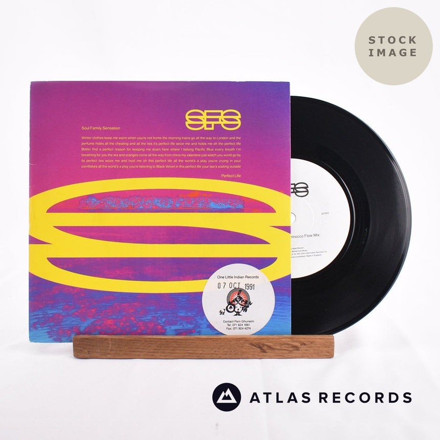 Soul Family Sensation Perfect Life Vinyl Record - Sleeve & Record Side-By-Side